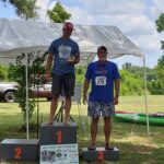 Barry Blackburn first overall, first surfski at the 2021 Beartown Paddle Battles