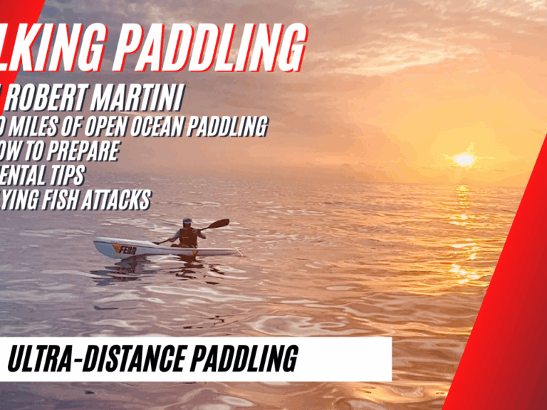 Talking paddling with Robert Martini -- Crossing for Cystic Fybrosis
