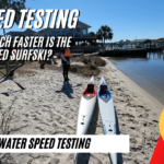 Flat water speed testing. Which surfski is faster?